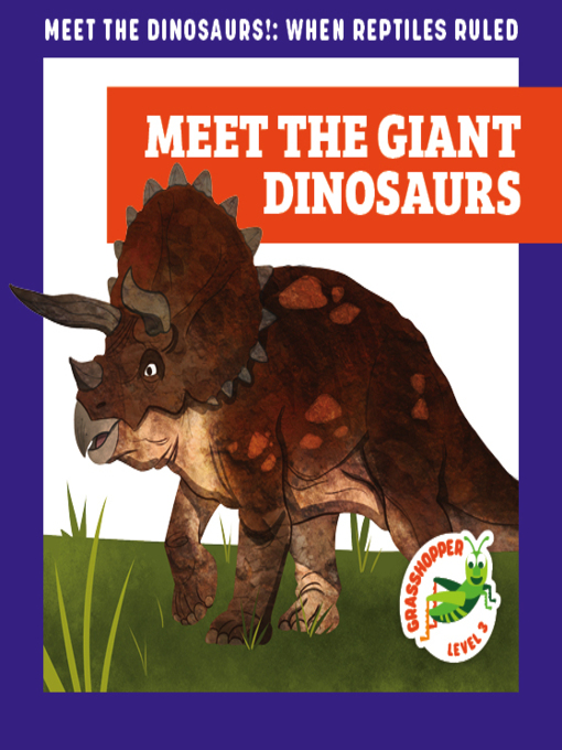 Cover image for Meet the Giant Dinosaurs